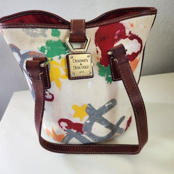 Dooney & Bourke Painted Bucket Bag - Picture 6 of 13